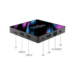 مشخصات، قیمت و خرید اندروید باکس H96 max مدل 2G/16G به همراه کیبورد i8 backlight - کیان سما
