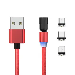 مشخصات، قیمت و خرید کابل تبدیل USB به MicroUSB USB-C لایتنینگ مدل 540 طول 2 متر - کیان سما