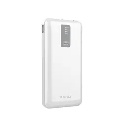 مشخصات، قیمت و خرید پاور بانک همراه kaku مدل KSC457 ظرفیت 10000 میلی آمپر ساعت - کیان سما