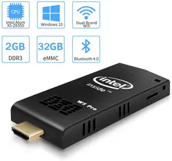 مشخصات، قیمت و خرید کامپیوتر کوچک اینتل مدل  W5 Pro Mini PC Z8350 - کیان سما