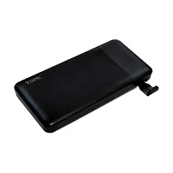 مشخصات، قیمت و خرید پاور بانک Topk مدل 1014 ظرفیت 10000 میلی آمپر ساعت - کیان سما