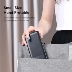 مشخصات، قیمت و خرید پاور بانک Topk مدل 1014 ظرفیت 10000 میلی آمپر ساعت - کیان سما