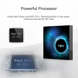مشخصات، قیمت و خرید اندروید باکس T95 مدل 4G/32G - کیان سما