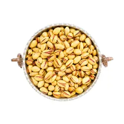 مشخصات، قیمت و خرید پسته احمد آقایی شور زعفرانی درجه یک ممتاز 500 گرمی - کیان سما