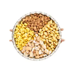 مشخصات، قیمت و خرید آجیل چهار مغز بادام هندی خام ، پسته زعفرانی ، بادام شور کاغذی ، مغز بادام شور - کیان سما