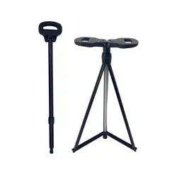 خرید عصا و چهار پایه تاشو مدل KQ-T1 + قیمت و مشخصات - کیان سما