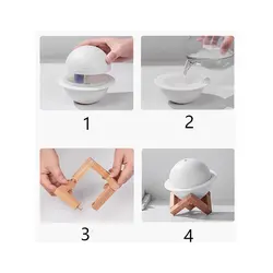 مشخصات، قیمت و خرید دستگاه بخور و رطوبت ساز سرد مدل Moon Planet Humidifier - کیان سما