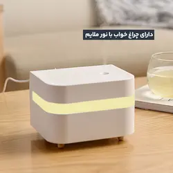 مشخصات، قیمت و خرید دستگاه بخور و رطوبت ساز رومیزی مدل HM-102 - کیان سما