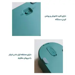 مشخصات، قیمت و خرید دستگاه بخور سرد قابل حمل مدل QW-H16 - کیان سما