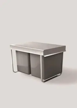 سطل زباله مخزن دار بغل ریل با دو سال گارانتی بی قید و شرط