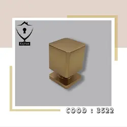 دستگیره کابینت آلومینیوم تک پیچ مدرن (352) با ۵ سال گارانتی تعویض بدون قید و شرط