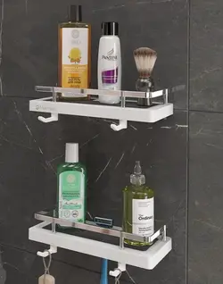 طبقه حمام و سرویس بهداشتی پلاتین (پلوتون) مدل آرسین پک 2 عددی با ارسال رایگان به سراسر کشور