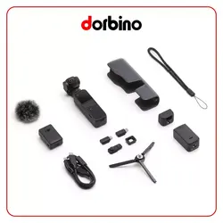 دست دوم دوربین اسمو پاکت کمبو DJI Pocket 2 Black Gimbal