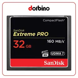 کارت حافظه SanDisk CF Extreme Pro 32 GB / 160(MB/s) / 1067X