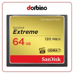کارت حافظه سن دیسک SanDisk 64 GB Extreme CompactFlash Memory Card
