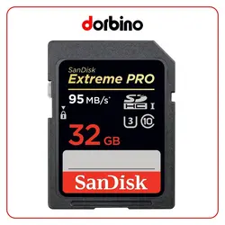 کارت حافظه SanDisk 32GB Extreme PRO UHS-I SDXC Memory Card