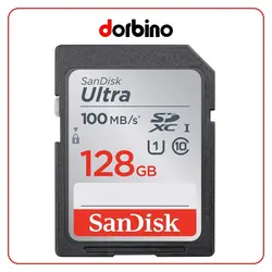 کارت حافظه SanDisk 128GB Ultra SDHC UHS-I 100MB/s Memory Card