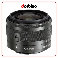 لنز کانن Canon EF-M 15-45mm f/3.5-6.3 IS STM Lens (Graphite)