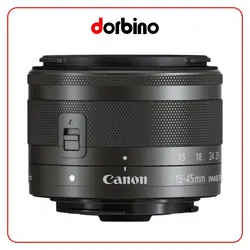 لنز کانن Canon EF-M 15-45mm f/3.5-6.3 IS STM Lens (Graphite)