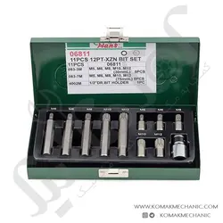 جعبه بیت M هزارخاری 11 پارچه هنس مدل 06811