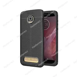 کاور طرح چرم موتورولا موتو زد ۲ پلی / Motorola Moto Z2 Play