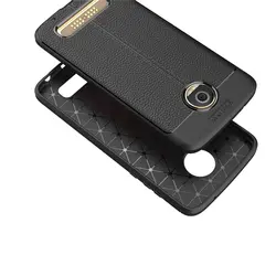 کاور طرح چرم موتورولا موتو زد ۲ پلی / Motorola Moto Z2 Play