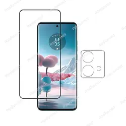 محافظ صفحه نمایش و لنز دوربین موتورولا اج 40 نئو / Motorola Edge 40 Neo