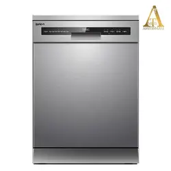 ماشین ظرفشویی سام مدل DW-180 رنگ سیلور