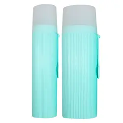 جا مسواکی خانه رویایی مدل گلی مجموعه 2 عددی