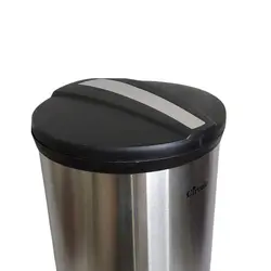 سطل زباله پدالی مدل سرکوله درب پلیمر حجم 30 لیتر