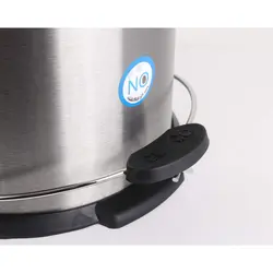 سطل زباله پدالی سرکوله درب پلیمر گنجایش 20 لیتر