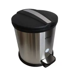 سطل زباله پدالی سرکوله مدل 15 لیتری