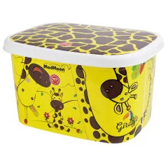 جعبه اسباب بازی کودک مدمان طرح زرافه سایز کوچک