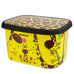 جعبه اسباب بازی کودک مدمان طرح بلک زرافه سایز متوسط