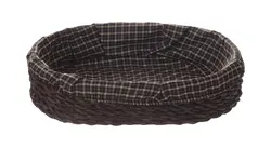 سبد نان و سبزی بین الملل طرح حصیری مجموعه 2 عددی مدل بیضی