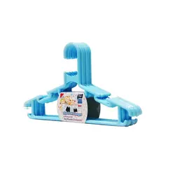چوب لباس ارج پلاستیک کد 820 بسته 6 عددی