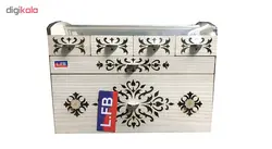 جعبه لوازم خیاطی آبنوس مدل کشویی