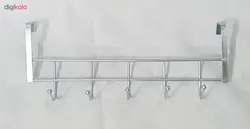 آویز لباس پشت دری مدل 6 شاخه