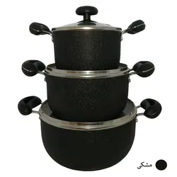 سرویس قابلمه 6 پارچه داخل ساده