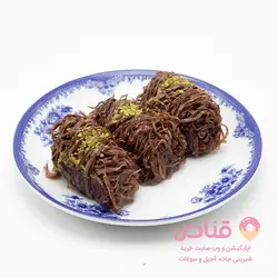 باقلوا رشته ختائی شکلاتی | اپلیکیشن قنادی