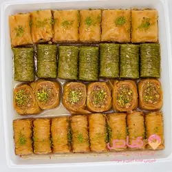 باقلوا مخلوط شیر عسلی