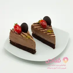 چیز کیک شکلاتی قنادی تشریفات | اپلیکیشن قنادی