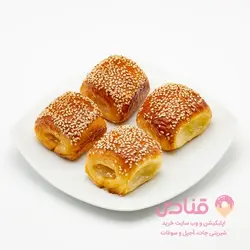 دانمارکی بالشی کنجدی | قنادی