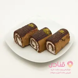 رولت لقمه ای شکلاتی