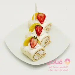 رولت لقمه ای میوه ای