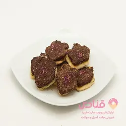 شیرینی تسمه ای شکلاتی