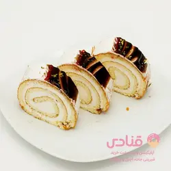 شیرینی رولت خامه ای | اپلیکیشن قنادی