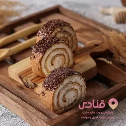 شیرینی رولت دارچینی