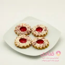 شیرینی سوئیسی با تزئین لاته | اپلیکیشن قنادی