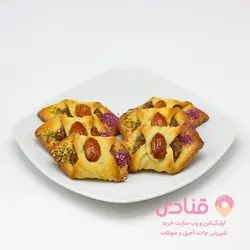 شیرینی مشهدی مغزدار گردویی